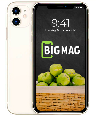 б/у iPhone 11 128gb, White (MWLF2)
